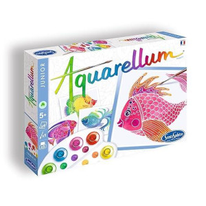 Sentosphère Aquarellum Junior Fish Watercolor Painting Kit