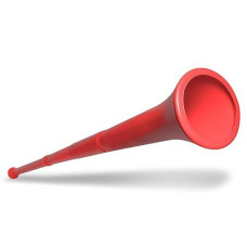 Windy City Novelties Collapsible Stadium Horn - 28" - Red