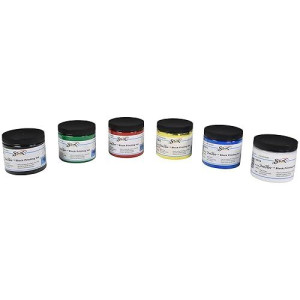 Sax True Flow Block Printing Ink - 16 Ounces - Assorted Colors - 1299780, Pint, Set Of 6