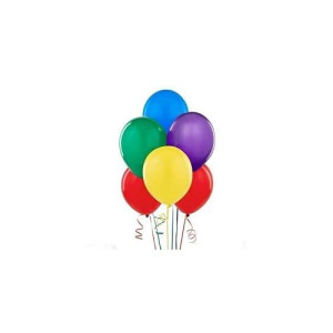 Unique Latex Party Balloons, 12", Assorted Colors