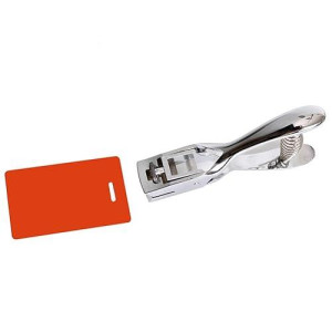 Slot Punch Badge Hole Punch Plier Tool For Pvc Id Card Hand Held Punch