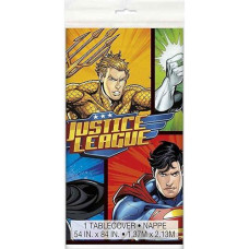 Unique Rectangular Justice League Table Cover, 54" x 84", Multi Color