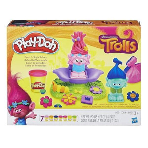 Play-Doh Trolls Press N Style Salon Kit - Multi Color