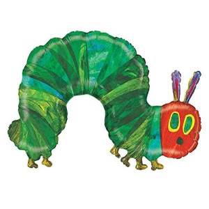 The Very Hungry Caterpillar Eric Carle Jumbo 36" Foil Party Balloon