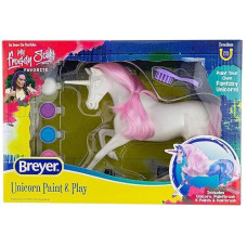 Breyer Unicorn Paint & Play Model #4236 - Brushable Mane