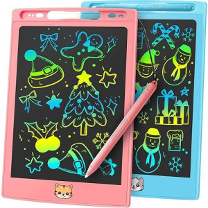 Newnaivete 10" LCD Writing Tablet, 2 Pack - Blue &