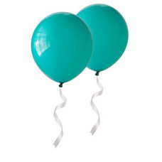 Oupking 18 Inch Teal Blue Balloons Big Latex Balloon Giant Thick Balloons For Party Decorations Pack Of 25