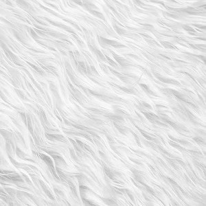 Tatuo White Faux Fur Fabric, 10x20 Inch for Crafts & Cost