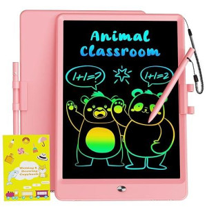 UCIDCI 10" Pink LCD Writing Tablet - Colorful Doodle Board