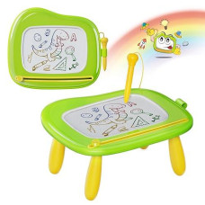 Smasiagon Magnetic Doodle Board - Green Educational Toy 1-3Y