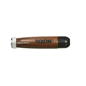 Dixon - Dix00500 Industrial Lumber Crayon Holder For 1/2" Round Or Hexagonal Crayons, Wood With Metal Chuck, Walnut (00500) Walnut (Pack Of 12)