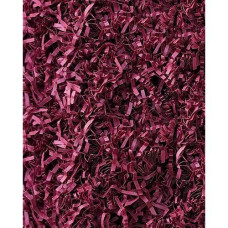 Magicwater Supply - 2 Oz - Burgundy - Soft & Thin Crinkle Cut Paper Shred Filler Great For Gift Wrapping, Basket Filling, Birthdays, Weddings, Anniversaries, Valentines Day, And Other Occasions