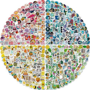 Arme Stickers Pack, 400 Pcs Cute Vinyl Stickers For Water Bottles, Art Laptap Stickers For Kids Teens Girls Adults, Waterproof Stickers For Skateboard Notebooks Phone