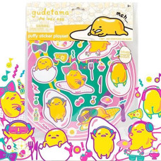 Gudetama The Lazy Egg Puffy Sticker Playset