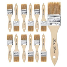 Bates- Chip Paint Brushes, 1.5 Inch, 12 Pack, Chip Brush, Brushes For Painting, Paint Brushes, Stain Brushes For Wood, Natural Bristle Paint Brush, 1.5 Inch Paint Brush, Chip Paint Brushes For Paint