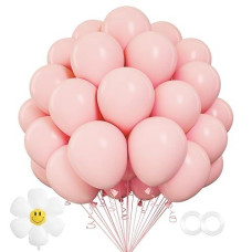 Pink Balloons，100 Pcs 12 Inch Pink Latex Balloons, Pink Balloons For Party Decoration，Birthday Decoration，Baby Shower，Wedding，Holiday Decoration（Pink Balloons）