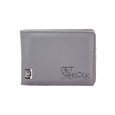 Seven20 Sherlock Holmes Bi-Fold Wallet - Grey, One Size