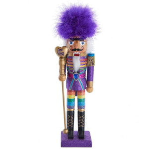 15 In Wooden Gay Pride Nutcracker