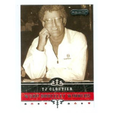 Tj Cloutier 2006 Razor Poker No64 Trading Card