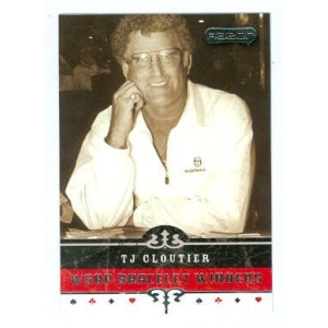 Tj Cloutier 2006 Razor Poker No64 Trading Card