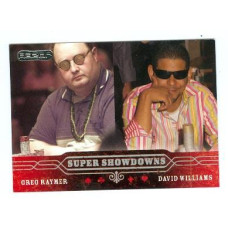 Greg Raymer And David Williams Trading Card 2006 Razor Poker No44 Wsop Wpt Poker Player