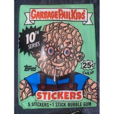 Topps Series 10 Garbage Pail Kids Trading Cards Unopened Wax Pack