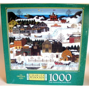 Wysocki 1000-Piece Puzzle: Sleigh Race