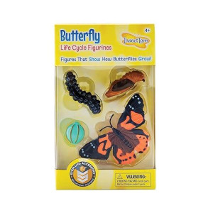 Insect Lore Butterfly Metamorphosis Toy - 4 Piece Set