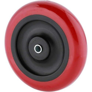 Steelex D2653 Polyurethane Wheel, Red, 5-Inch