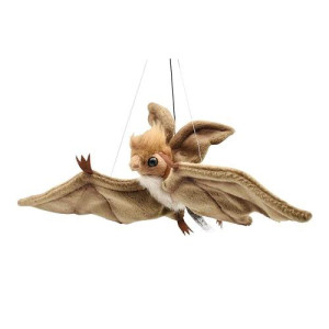 HANSA 16" Brown Plush Hanging Bat Toy