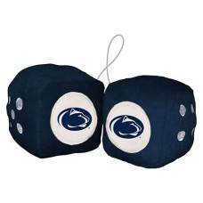 NCAA Blue Penn State Nittany Lions Fuzzy Dice