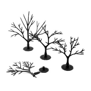 Woodland Scenics Tr1121 Deciduous Tree Armatures 2"-3"