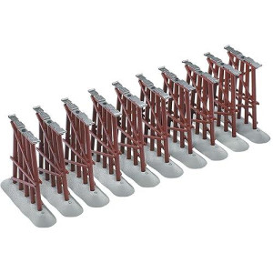 Lionel FasTrack 10-Piece O Gauge Elevated Train Trestle Set