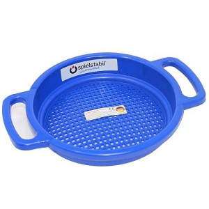 Spielstabil Large Sand Sieve Beach Toy (One Sifter Included - Colors Vary) - Made In Germany