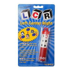 Lcr - Left Center Right Dice Game - Random Color, 3 Players