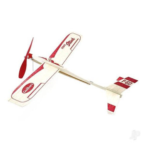 Guillow's Strato Streak Rubber Band Glider - Medium, Red