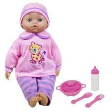 Lissi 16" Pink Soft Baby Doll - Adorable & Cuddly Toy