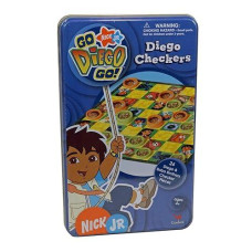 Nickelodeon Go Diego Go Checkers Game - Multicolor Fun