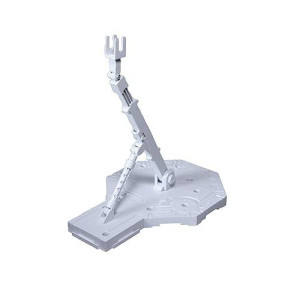 Bandai Hobby White Action Base1 Display Stand 1/100