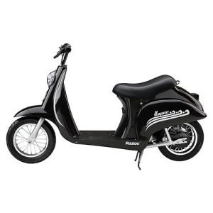 Razor Pocket Mod Vapor Black Electric Retro Scooter 24V