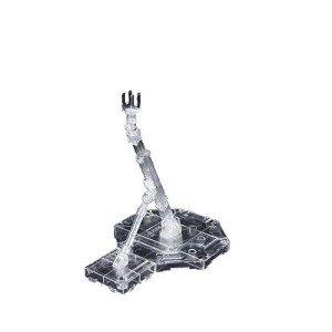 Bandai Hobby Action Base 1 Display Stand (1/100 Scale), Clear (Ban152159)