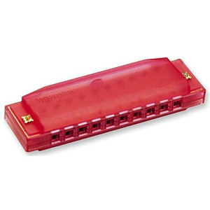 Kids Clearly Colorful Translucent Harmonica, Assorted Colors