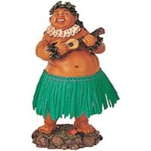 Kc Hawaii Dashboard Hula Doll Local Boy With Ukulele 7 Inch