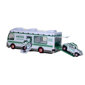 Hess 1998 Truck Recreation Van With Dune Buggy And Motorcycle