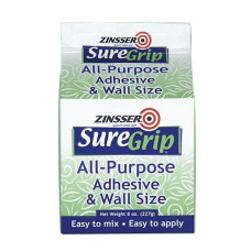 Zinsser 62008 Suregrip All-Purpose Adhesive And Wall Size, 8 Oz