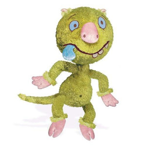 Yottoy Mo Willems Collection | Leonardo The Terrible Monster Soft Stuffed Plush Puppet Toy - 14”