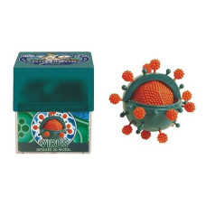 TEDCO Ein-O Science BioSigns Virus - Multi-colored 10" Toy