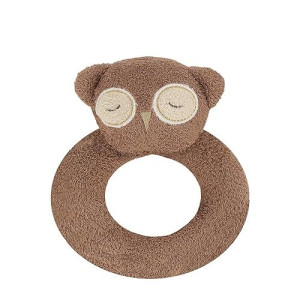 Angel Dear Ring Rattle, Brown Owl