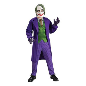 Rubies Batman The Dark Knight Deluxe The Joker Kid'S Costume For Themed Parties And Halloween, Medium