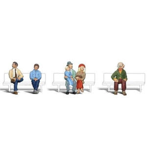 Woodland Scenics 1/16" Seated People Architectural Models